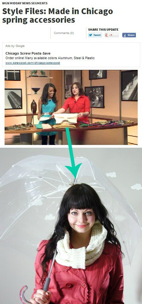 WGN Chicago Style Files: Upcycled Sweater Cowl