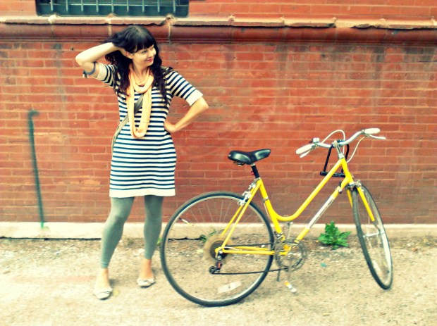 DIY Infinity Scarf from an Upcycled T-Shirt by Pierogi Picnic