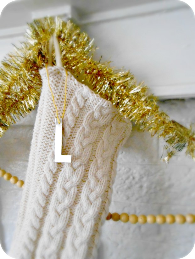 Handmade Sweater Knit Stocking