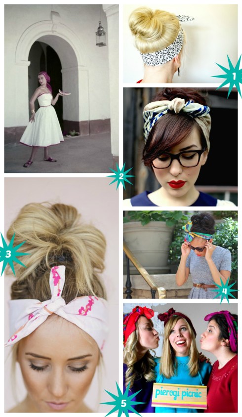 pierogi picnic: spring trends - headkerchiefs