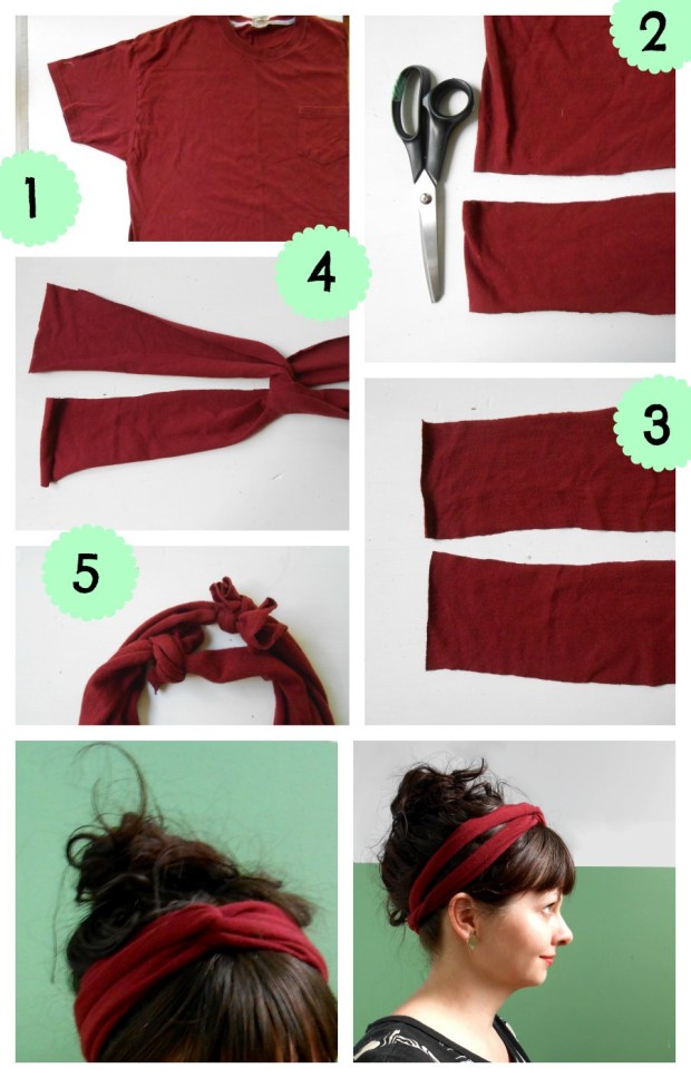 DIY: T-Shirt Turban from Pierogi PIcnic